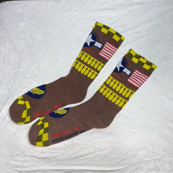 Legend Hobby Flight Crew Fun Socks | WWII Edition Men’s Calf Length size 10-13 - Picture 6 of 7